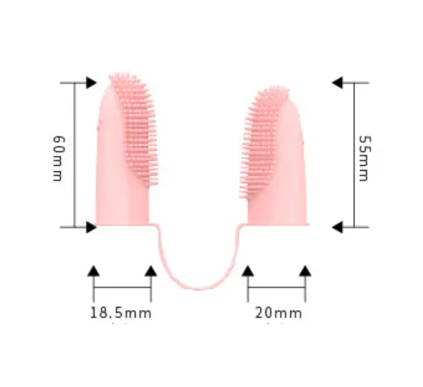 Pet Dental Finger Brushes